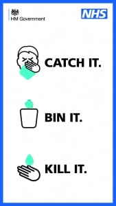NHS Catch it. Bin it. Kill it.
