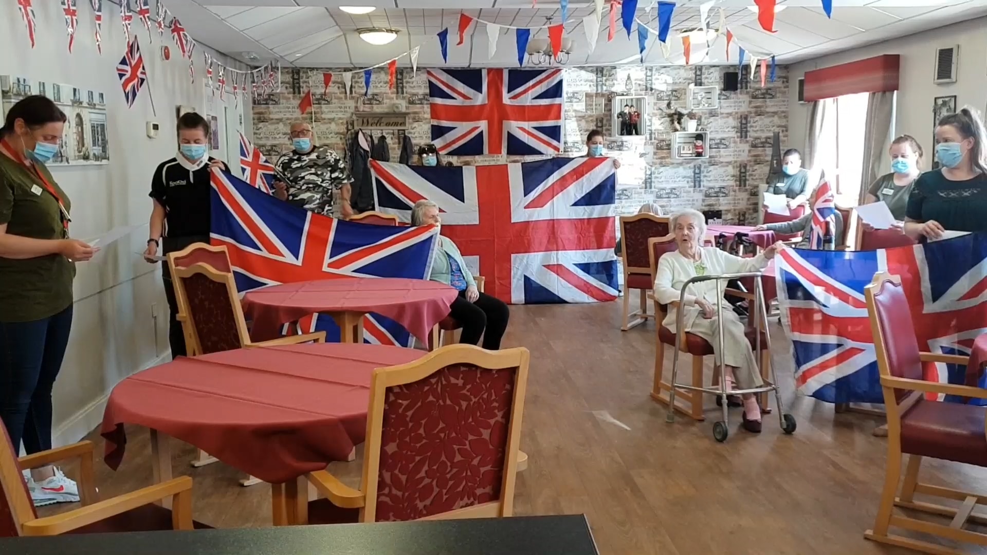 Healthcare Management Solutions brings care homes together for virtual VE Day sing-a-long.